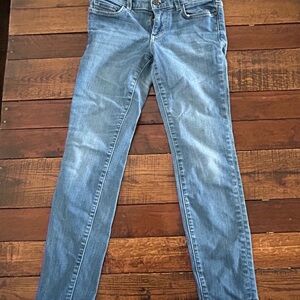 Pilcro and the Letterpress Light Blue Skinny Jeans